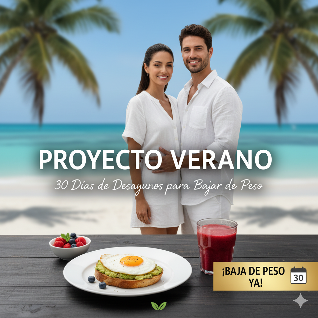 Proyecto Verano: 30 Días de Desayunos para Bajar de Peso.